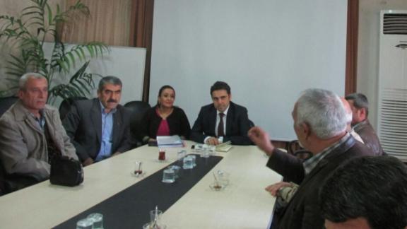 Taşımalı eğitim kapsamında İlçe Milli Eğitim Müdürü Sayın Serkan TOPBAŞ başkanlığında muhtarlarla toplantı yapıldı.