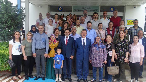 Ceyhan Kaymakamı Sayın Mustafa ÜNLÜSOY Başkanlığında, Okul-Aile Birliği Başkanlarıyla Eğitim Toplantısı Yapıldı.